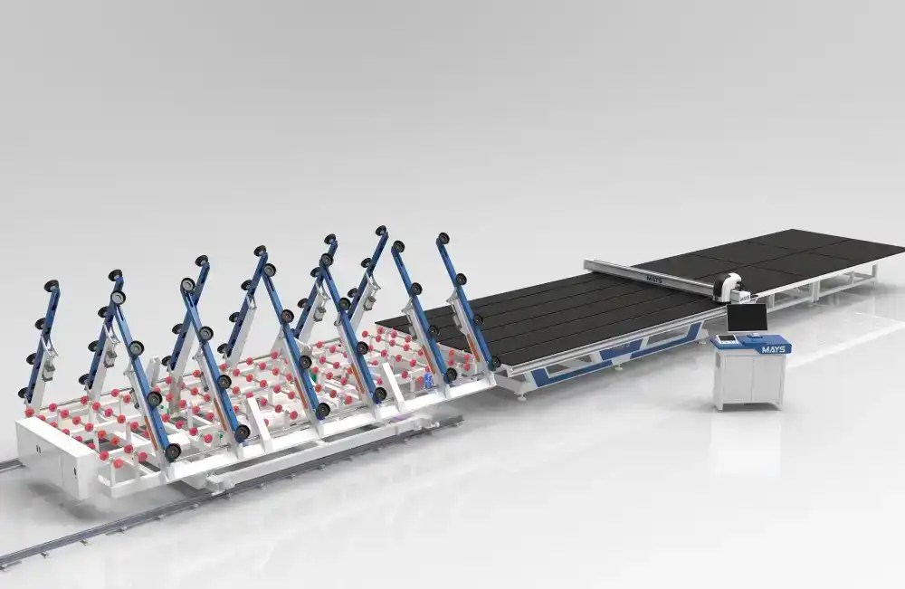 CNC Control Glass Cutting Line